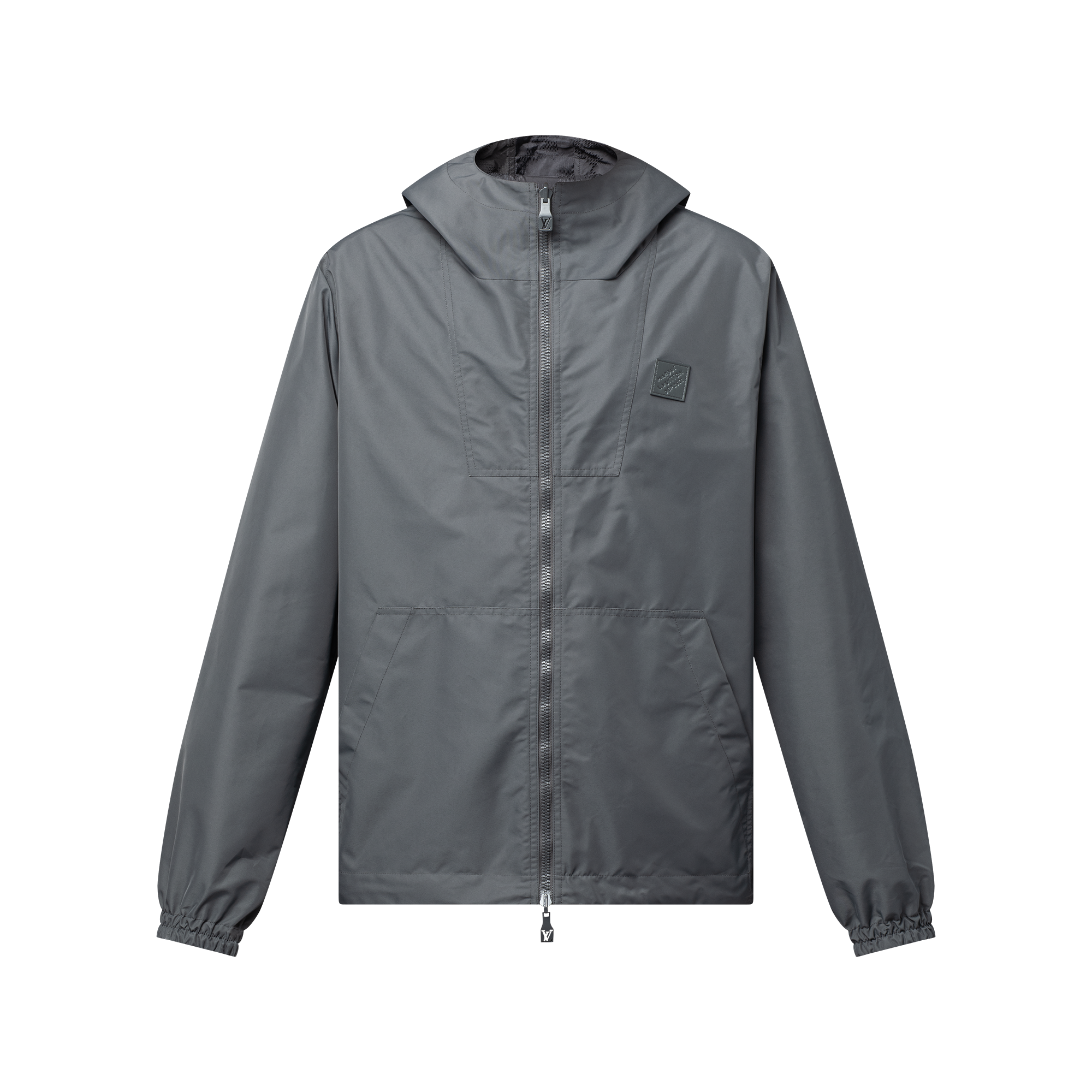 Damier Jacquard Reversible Nylon Windbreaker - Luxury Ready